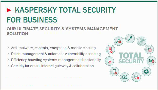 Kaspersky TOTAL Security for -Business